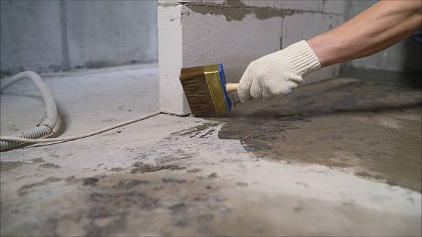 Crawl space vapor barrier installation in Hamilton, GA